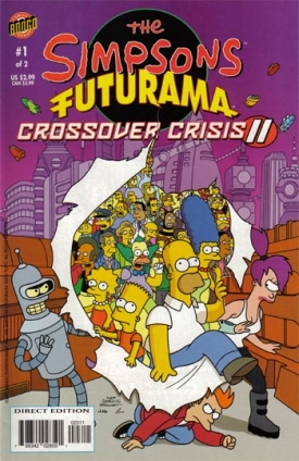 «The Simpsons-Futurama Crossover Crisis II» #1