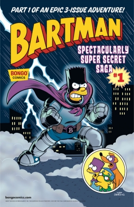 «Bartman: Spectacularly Super Secret Saga» #1