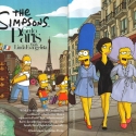 Los Simpson con Linda Evangelista en la revista Harper’s Bazaar