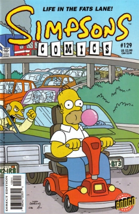 «Simpson Cómics» #129