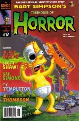 «La Cabaña Del Terror De Bart Simpson» #8