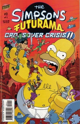 «The Simpsons-Futurama Crossover Crisis II» #2