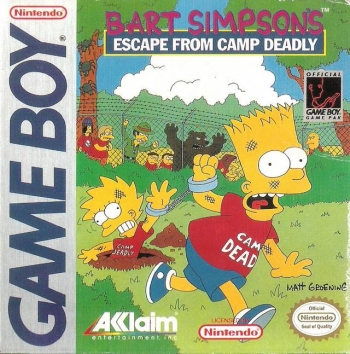 Bart Simpson’s Escape From Camp Deadly