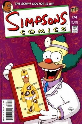 «Simpson Cómics» #74