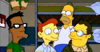Homer Asiste A La Universidad