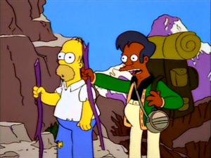Homer Y Apu