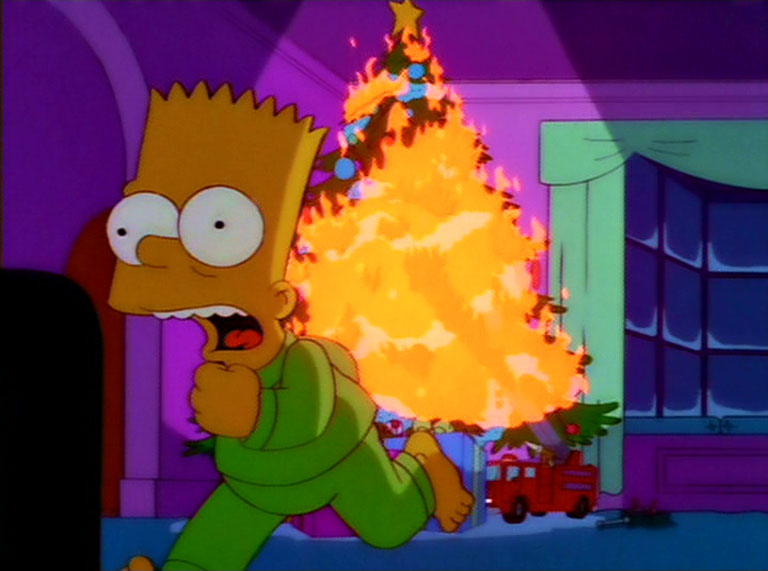 Los Simpson, episodio: "El Milagro De Evergreen Terrace"