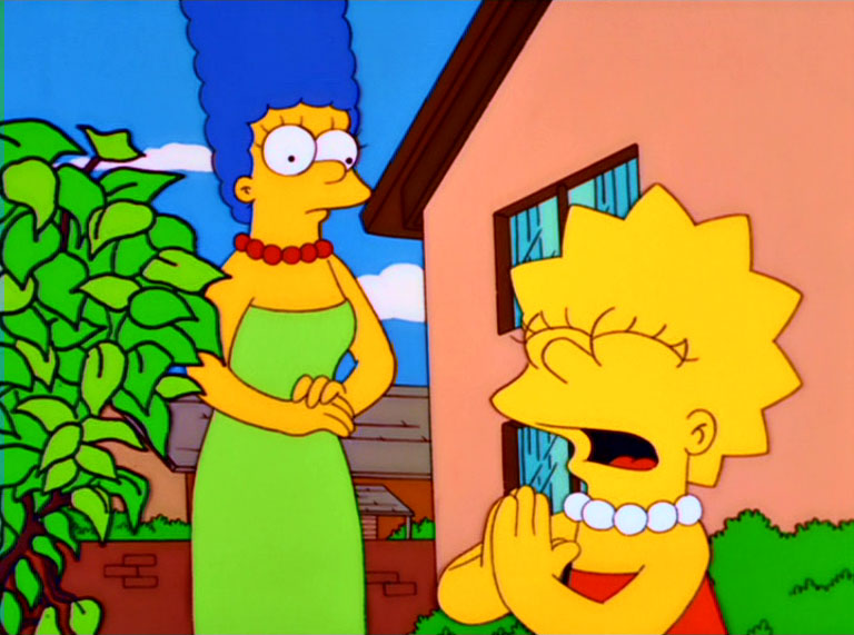 Episodio de Los Simpson: Ella De Poca Fe