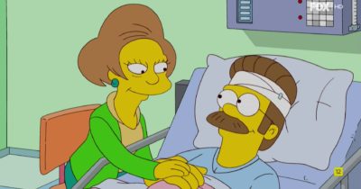 Estreno de Los Simpson en España: Ned 'n' Edna's Blend Agenda