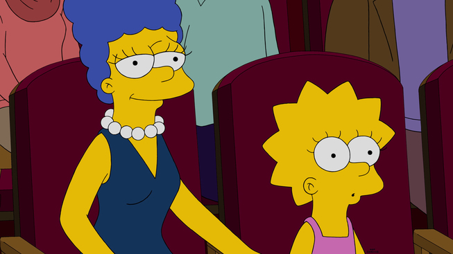 Imagen promocional de la temporada 27 de Los Simpson: "How Lisa Got Her Marge Back".
