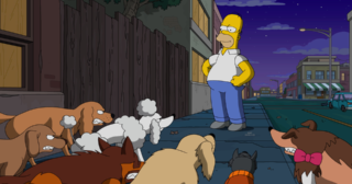 Estreno de Los Simpson en Norteamérica: Dogtown, último de la temporada 28