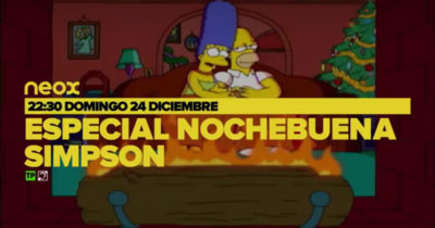 Especial Nochebuena Simpson en Neox sin estrenos