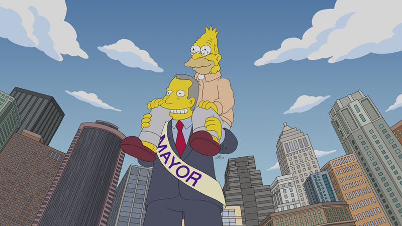 Imagen promocional de Los Simpson: "Mad About The Toy".