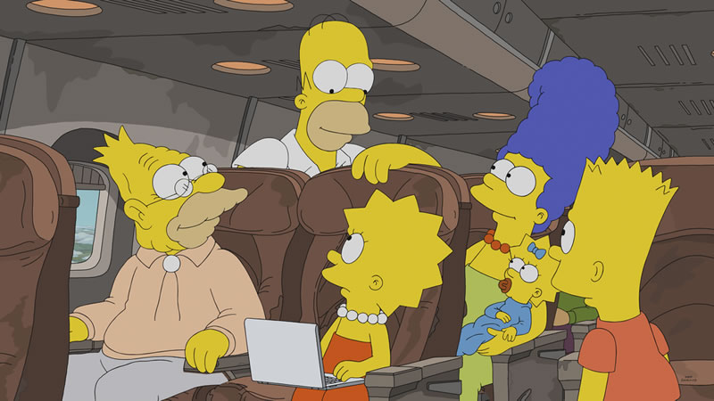 Imagen promocional de la temporada 30 de Los Simpson: "Mad About The Toy".