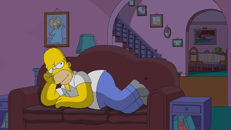 Imagen promocional de la temporada 30 de Los Simpson: "I’m Dancing As Fat As I Can"