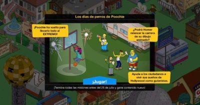 Nuevo minievento en Los Simpson: Springfield - Los días de perros de Poochie