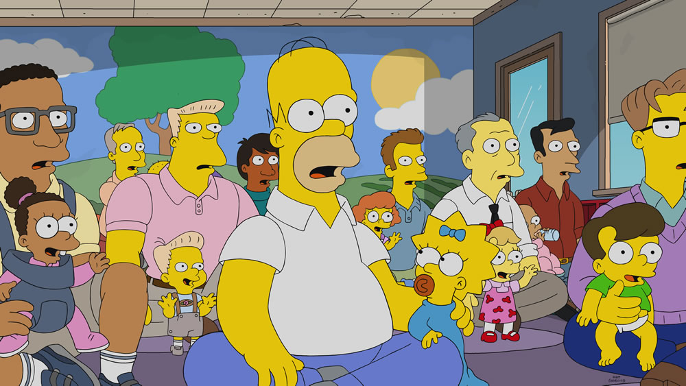 Imagen promocional de la temporada 30 de Los Simpson: "I’m Just a Girl Who Can’t Say D’oh".