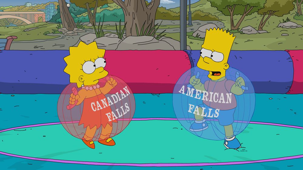 Imagen promocional de la temporada 30 de Los Simpson: "D'oh Canada".