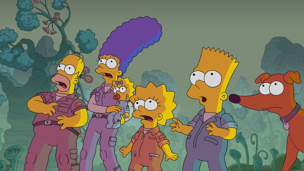 Imagen promocional de la temporada 31 de Los Simpson: "Thanksgiving Of Horror"