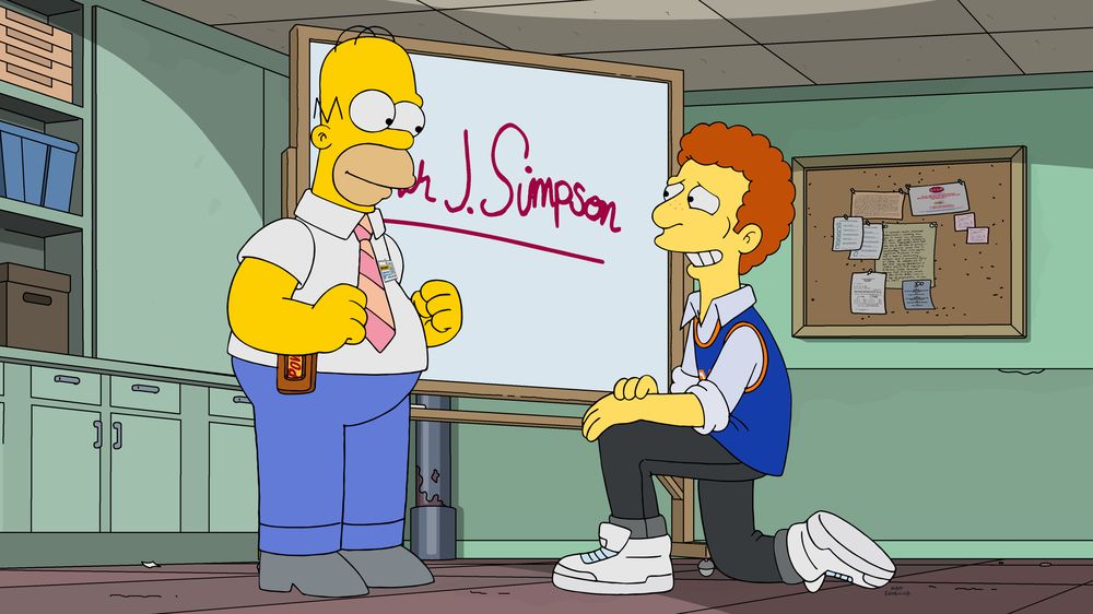 Imagen promocional de la temporada 31 de Los Simpson: "Go Big Or Go Homer"