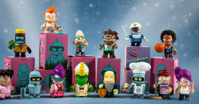 Nuevas figuras de Futurama de la marca Kidrobot