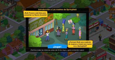 Nuevo minievento en Los Simpson: Springfield - Las madres de Springfield
