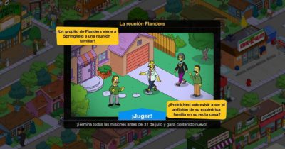 Nuevo minievento en Los Simpson: Springfield - La reunión Flanders