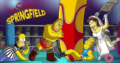 Nuevo evento en Los Simpson: Springfield - Lucha libre Simpson