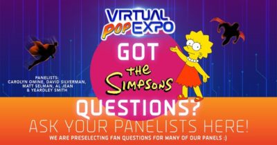 El equipo de Los Simpson hablará sobre su trabajo durante el confinamiento en la Virtual Pop Expo