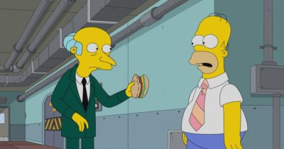 Estreno en abierto de Los Simpson en España: Burger Kings (32x18)