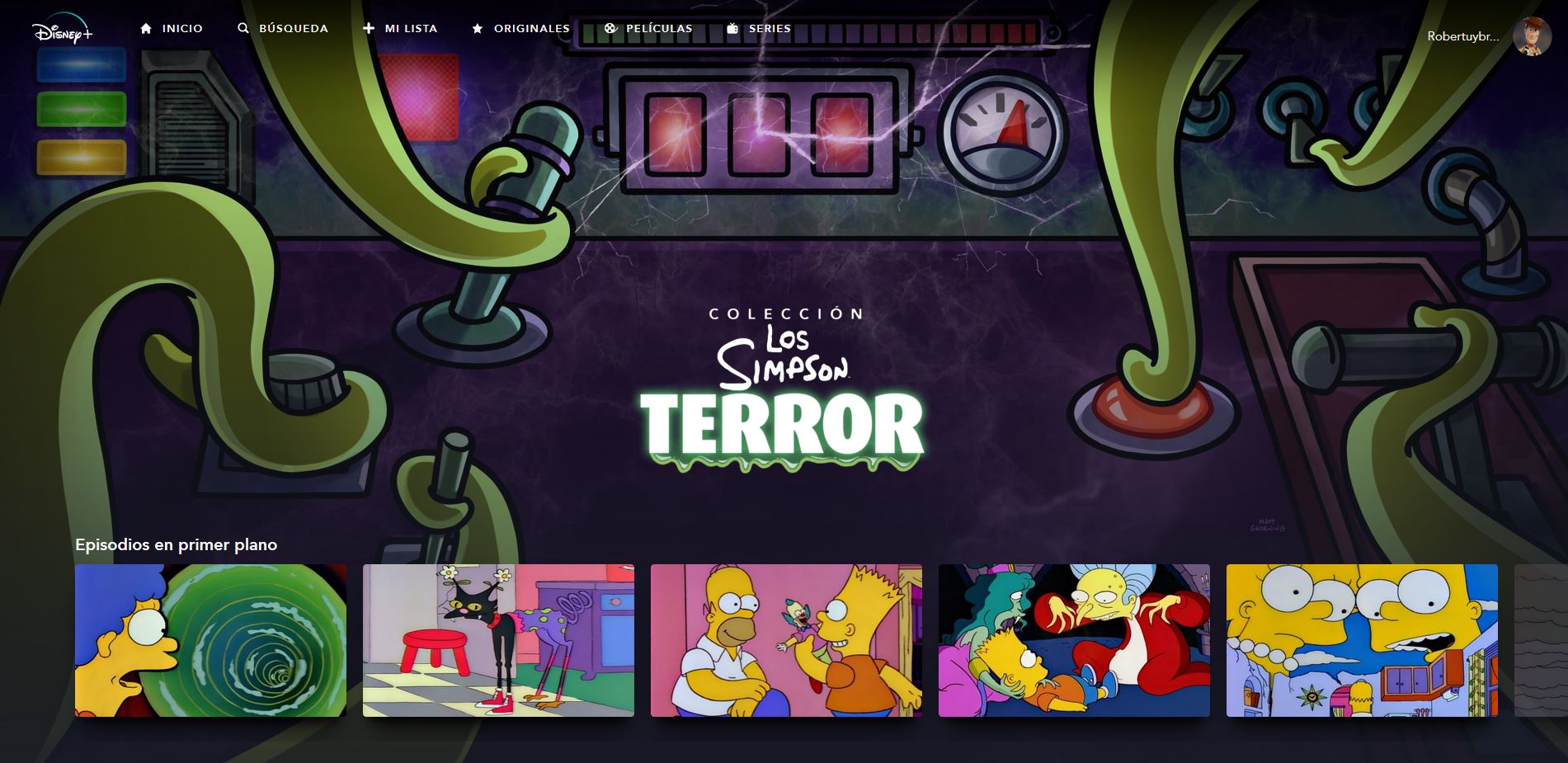 Disney+: Colección Los Simpson Terror