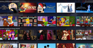 Colección de episodios navideños de Los Simpson en Disney+