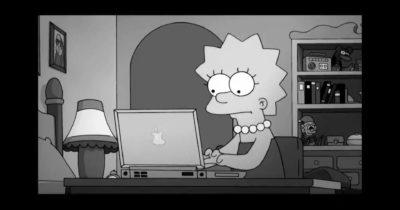 Lisa Simpson y su portátil Mapple se cuelan en el nuevo anuncio de Apple
