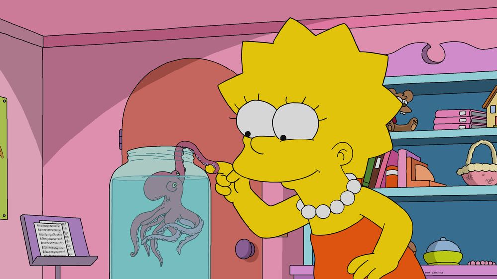 Los Simpson - Temporada 33 - Mi Pulpo Y Una Profesora