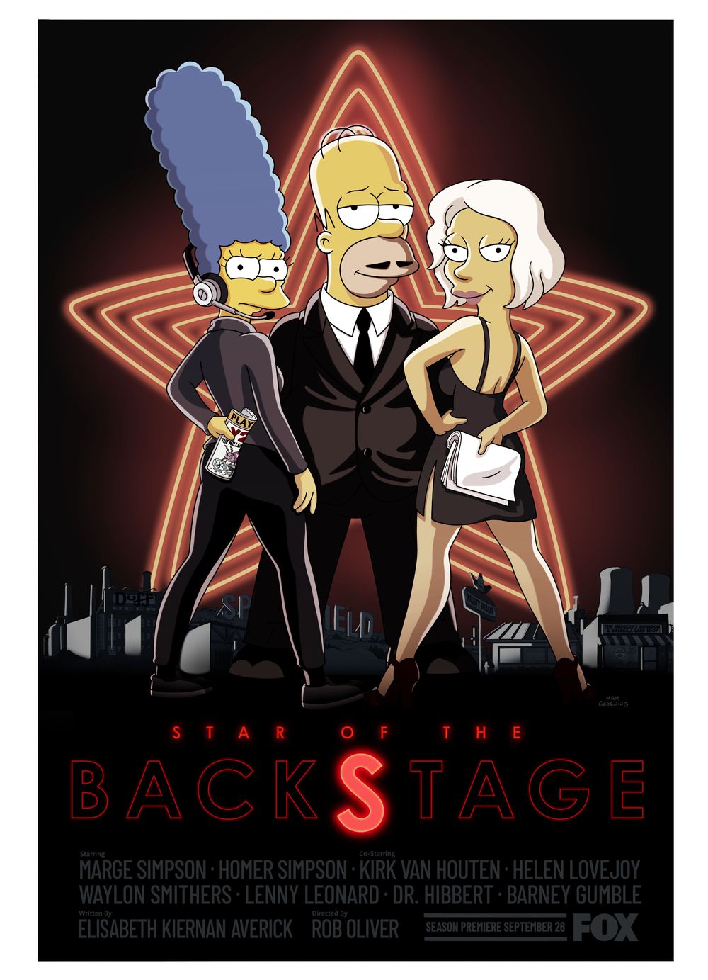 Los Simpson - Temporada 33 - La Estrella Del Backstage