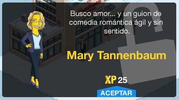 Los Simpson: Springfield - Mary Tannenbaum