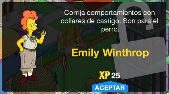 Los Simpson: Springfield - Emily Winthrop