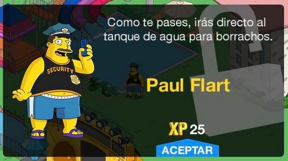 Los Simpson: Springfield - Paul Flart