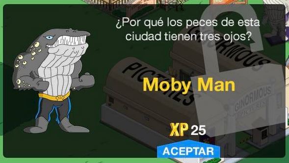 Los Simpson: Springfield - Moby Man