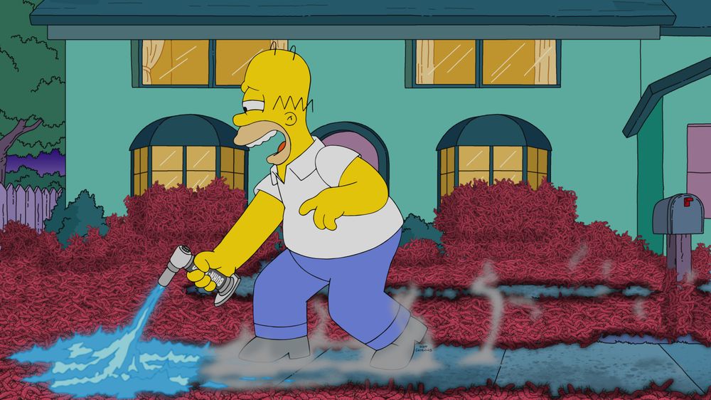 Los Simpson - Temporada 34 - "Orugas Muy Hambrientas"