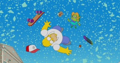 Termina la temporada 34 de Los Simpson en Norteamérica con «Homer’s Adventures Through The Windshield Glass» (34×22)