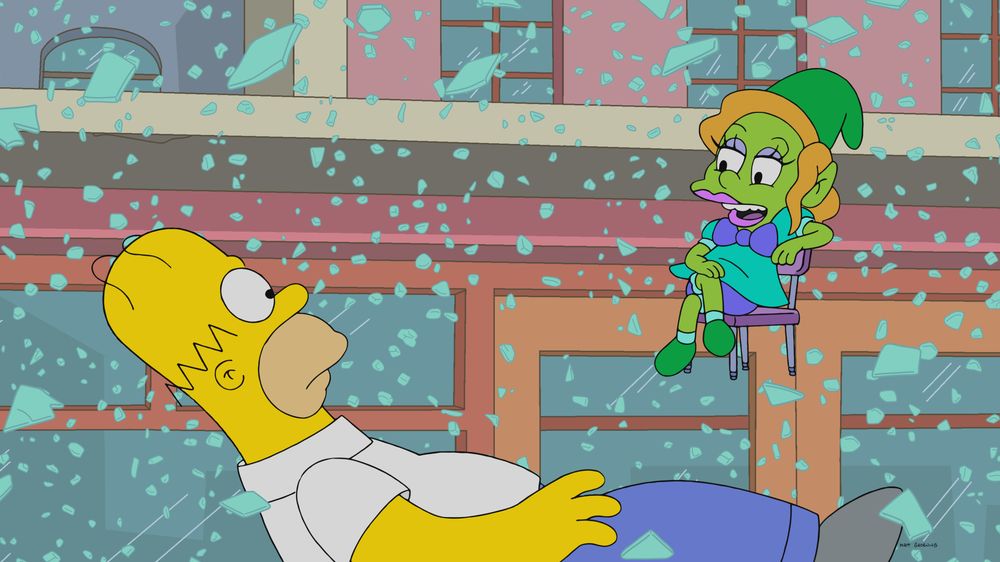 Los Simpson - Temporada 34 - "La Aventura De Homer A Través Del Parabrisas"