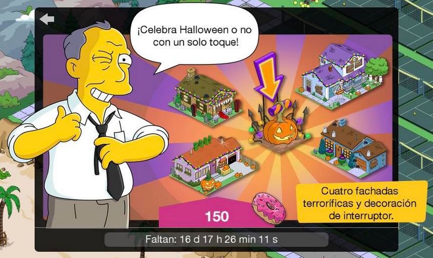 Los Simpson: Springfield - Oferta de Gil en "Casa-Árbol del Terror XXXIII"
