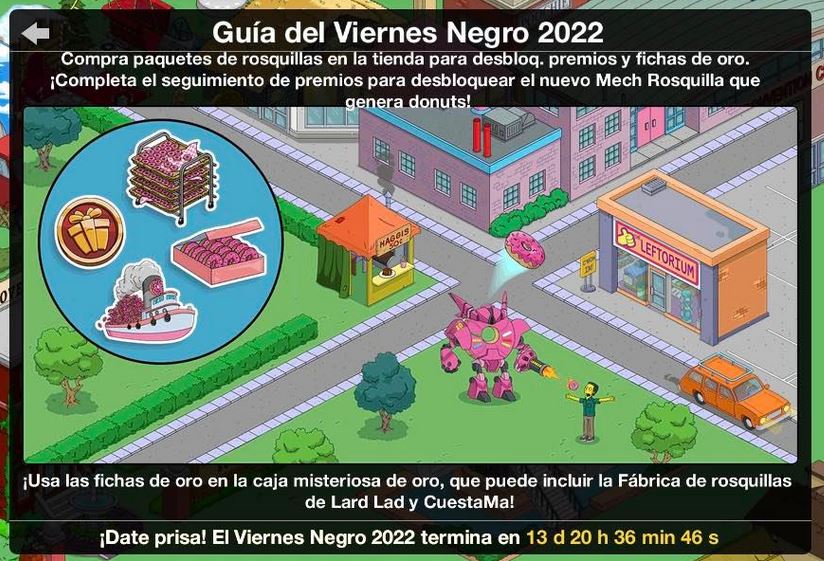 Los Simpson: Springfield - Viernes Negro 2022