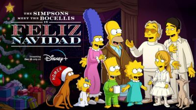 Los Simpson Conocen A Los Bocelli En: Feliz Navidad