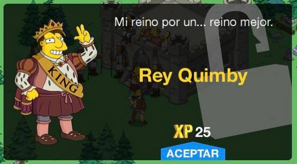 Los Simpson: Springfield - Rey Quimby