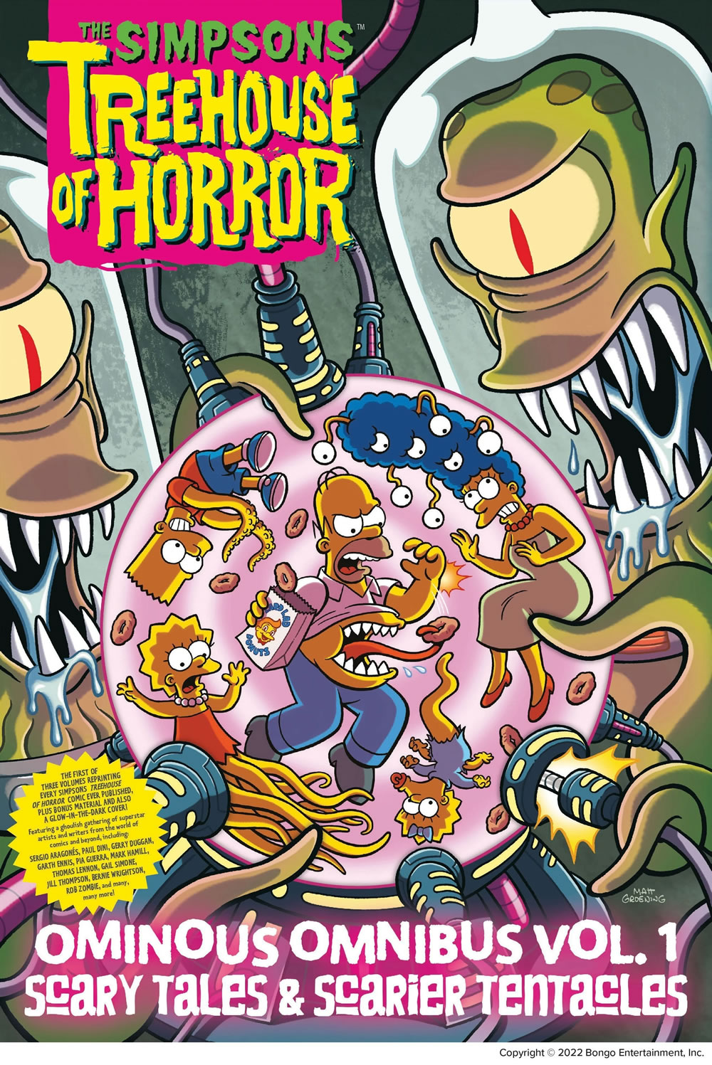 "The Simpsons Treehouse of Horror Ominous Omnibus Vol. 1: Scary Tales & Scarier Tentacles"