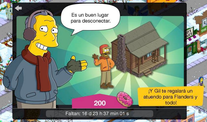 Los Simpson: Springfield - Cabaña de Flanders y Flanders desconectado