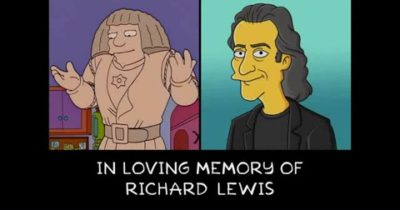 Ha fallecido Richard Lewis, estrella invitada en Los Simpson